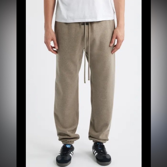 Fear of God Essentials Sweatpants Brown Size Small - Picture 1 of 8